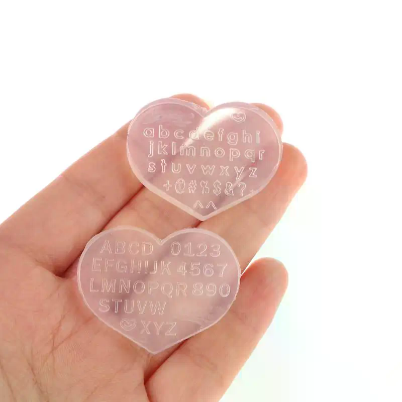Resin Art Earrings Design - 1PCS Art Decoration Universal English Letter