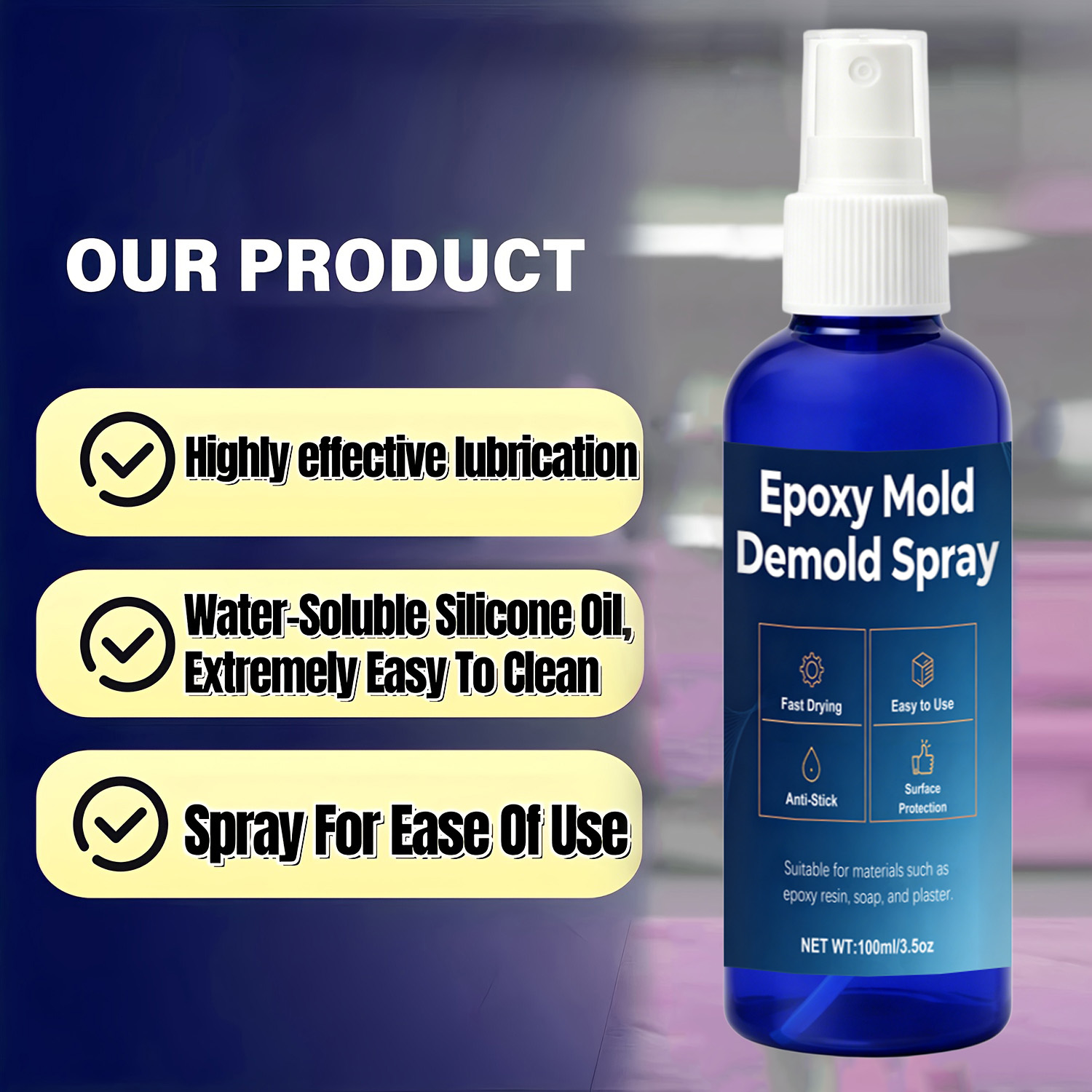 Release Spray for Silicone Mol - Release Spray Silicone recension och pris