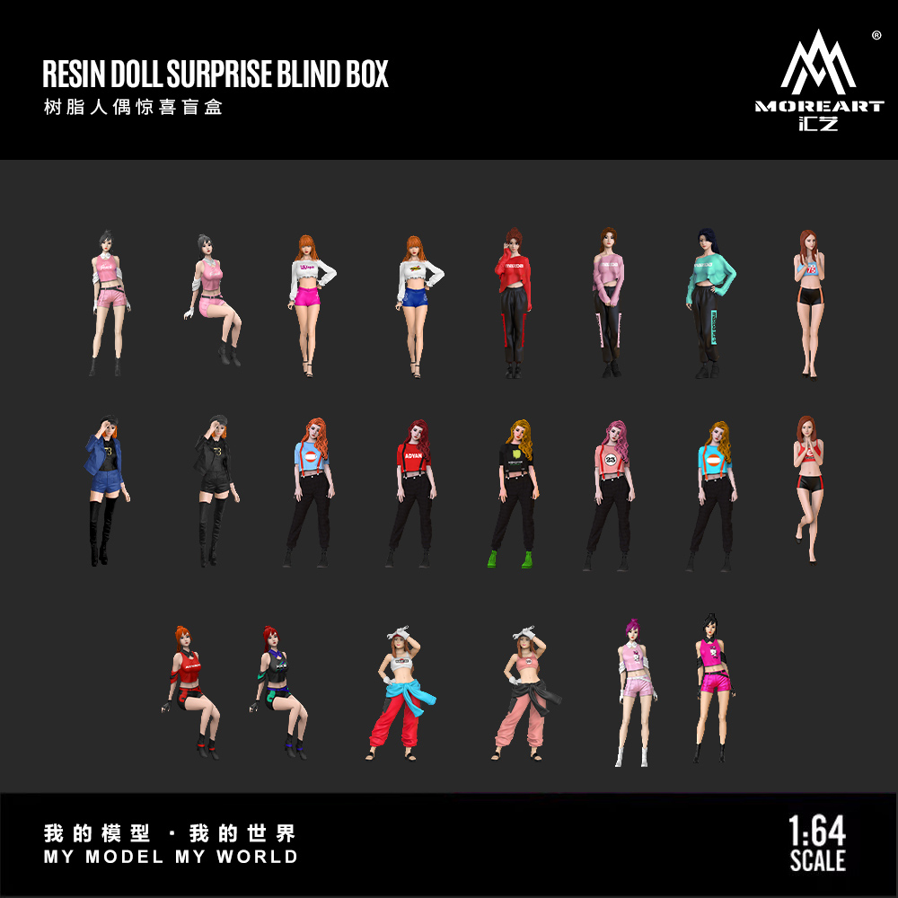 More Art 1:64  Handmade Resin  - Resin Art Toys recension och pris