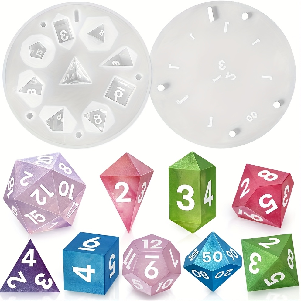 1setsilicone resin die molds ， - Resin Art Tools recension och pris