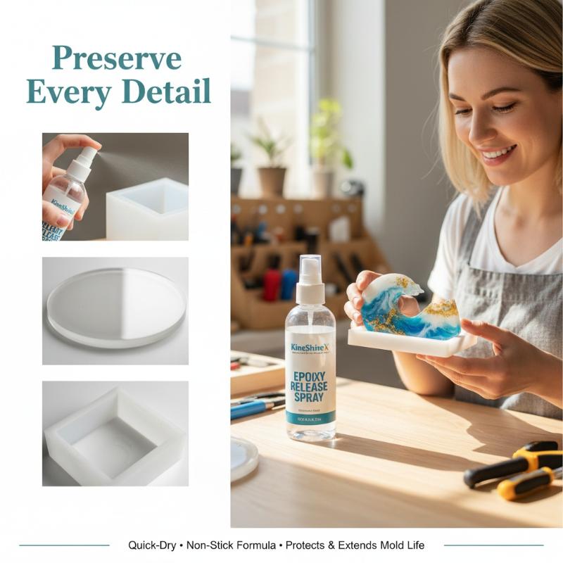 Epoxy Mold Demold Spray Non To - Release Spray Silicone recension och pris