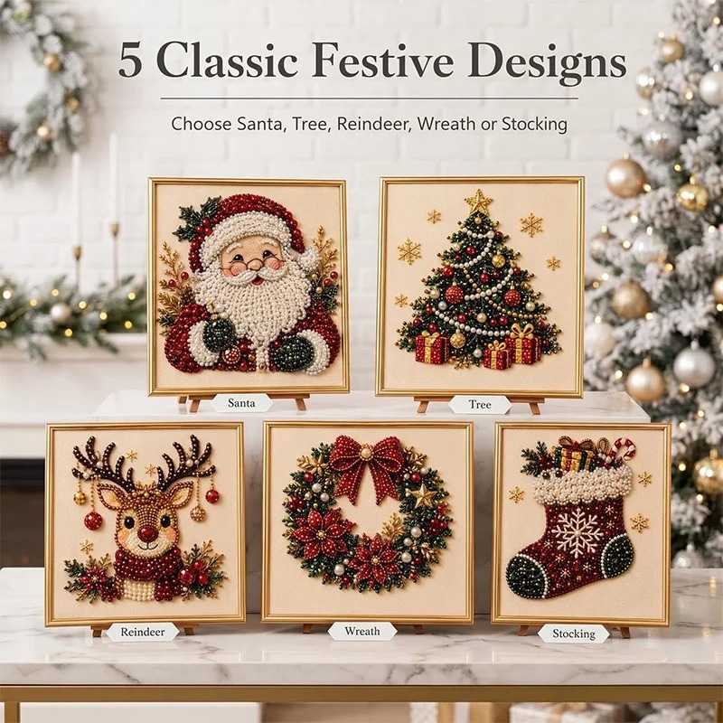 Christmas Pearl Diamond Painti - Resin Art Products recension och pris