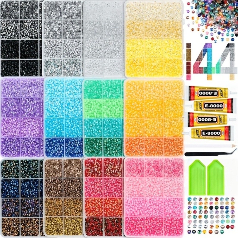 Multicolor Resin Rhinestone Ki - Resin Art And Jewelry recension och pris