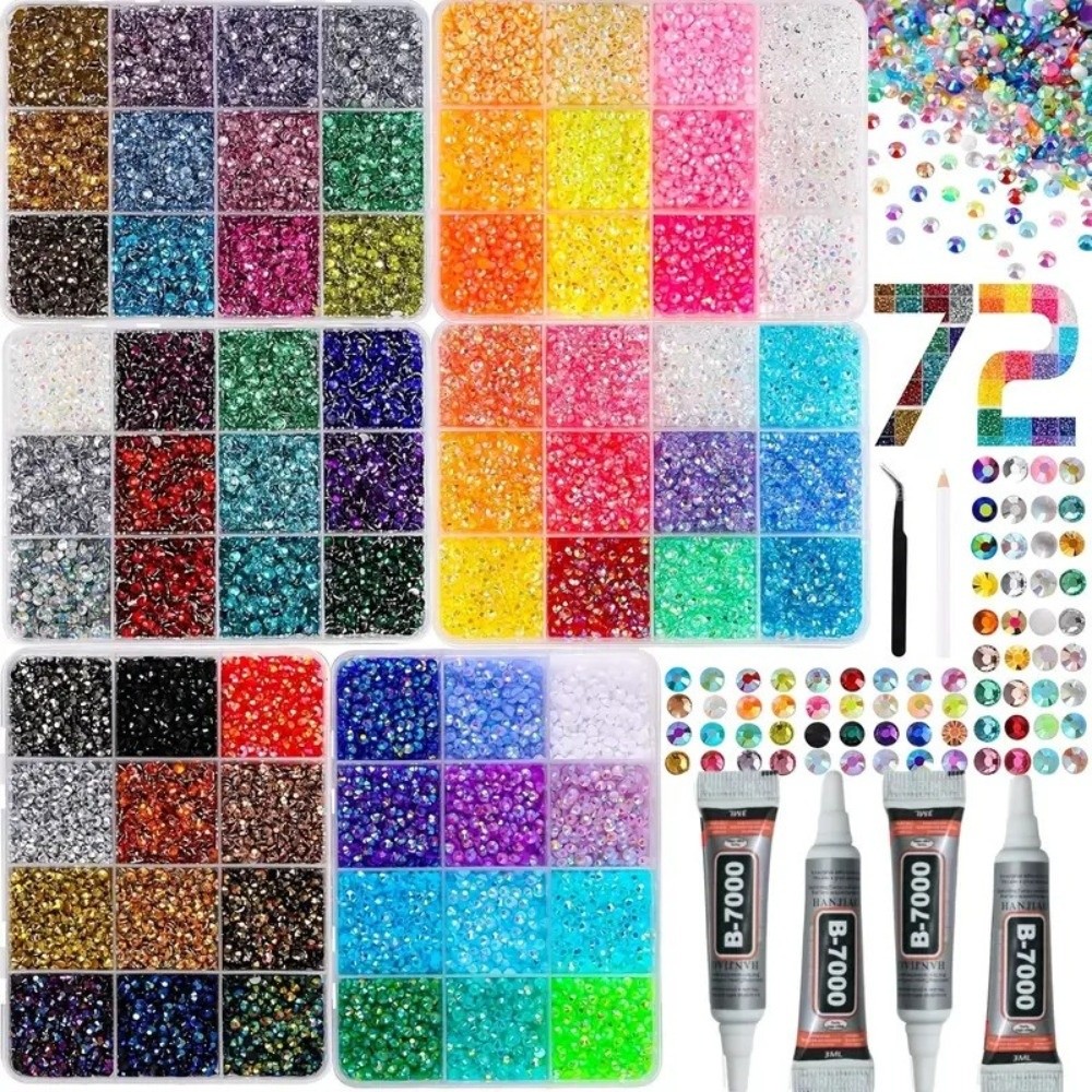 Multicolor Resin Rhinestone Ki - Resin Art And Jewelry recension och pris