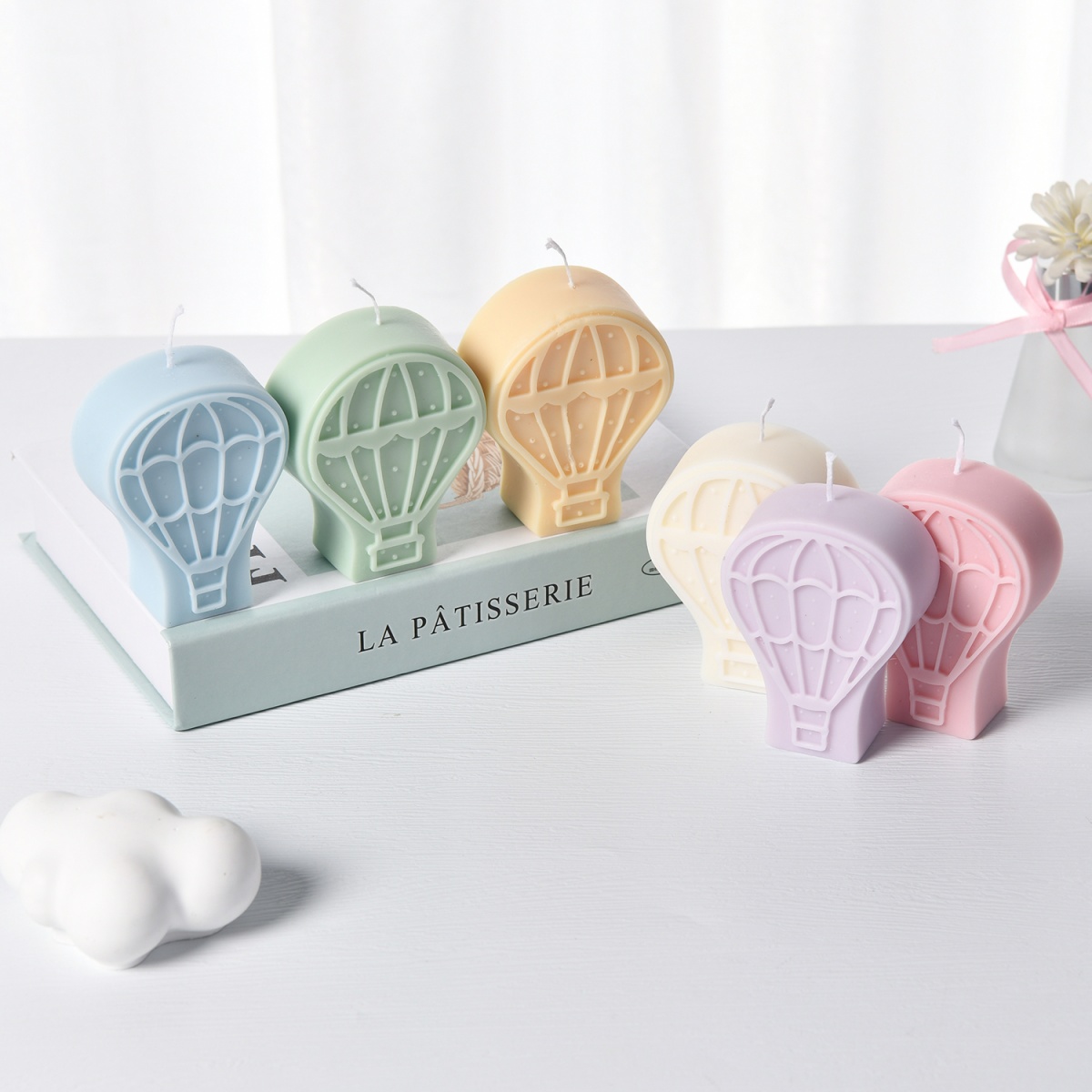 Hot Air Balloon Shape Candle S - Resin Art Heat Gun recension och pris