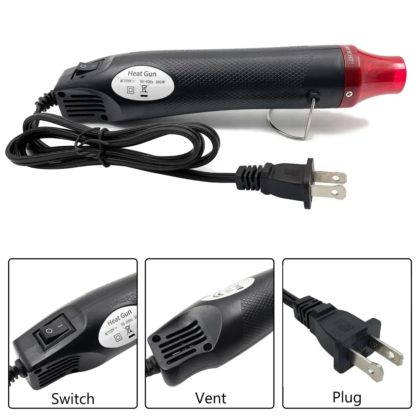 Mini Hot Air Heat Gun 220V/110 - Resin Art Heat Gun recension och pris