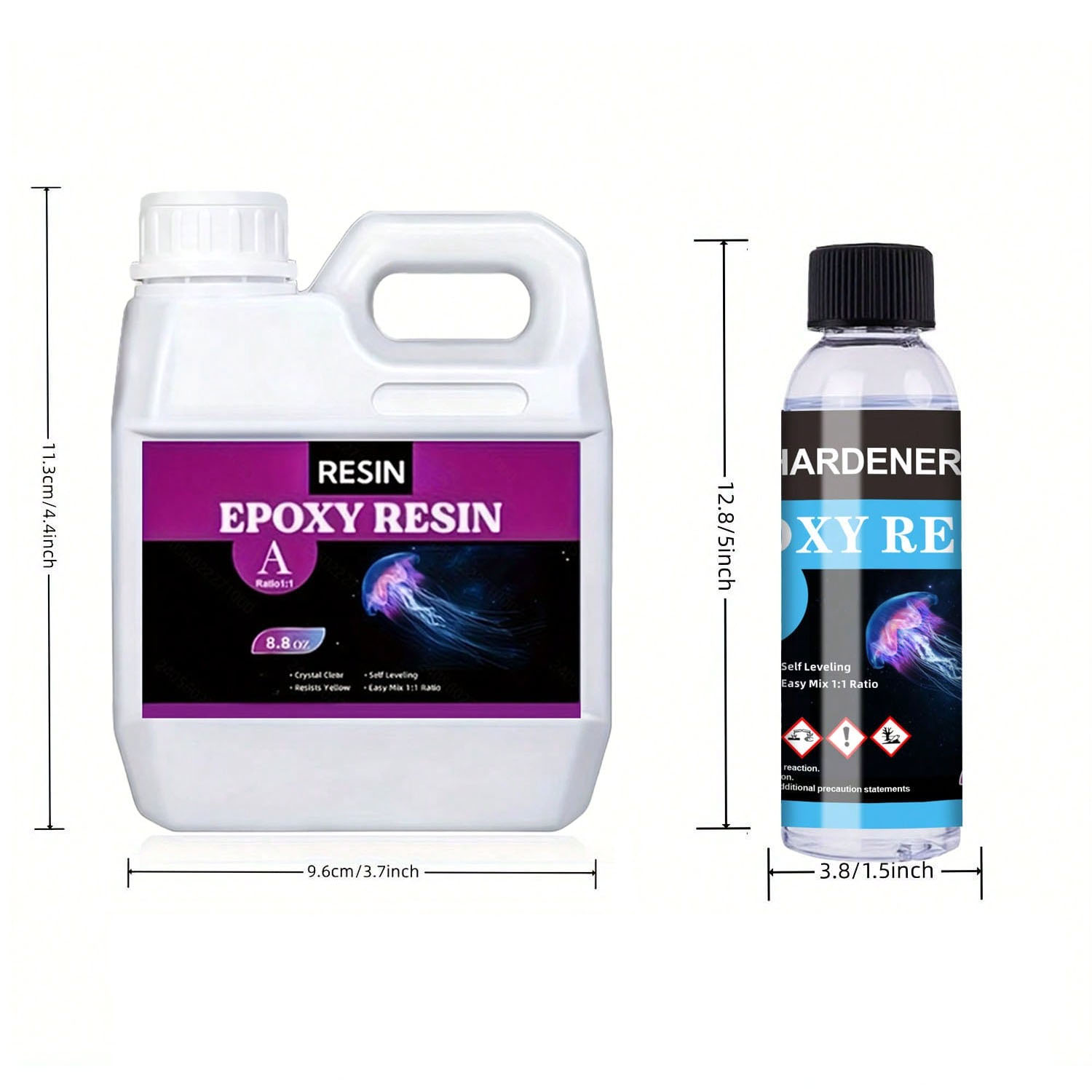 125ml/250ml Crystal Clear Cast - Resin Art And Jewelry recension och pris