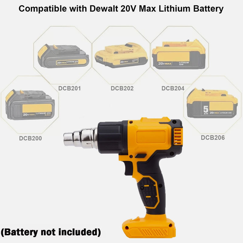 Cordless Heat Gun Hot Air Gun  - Resin Art Heat Gun recension och pris