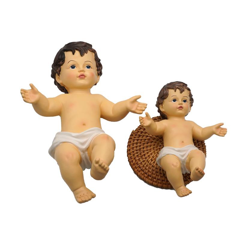 6cm/10cm/15cm Baby Jesus Doll  - Resin Art Baby recension och pris