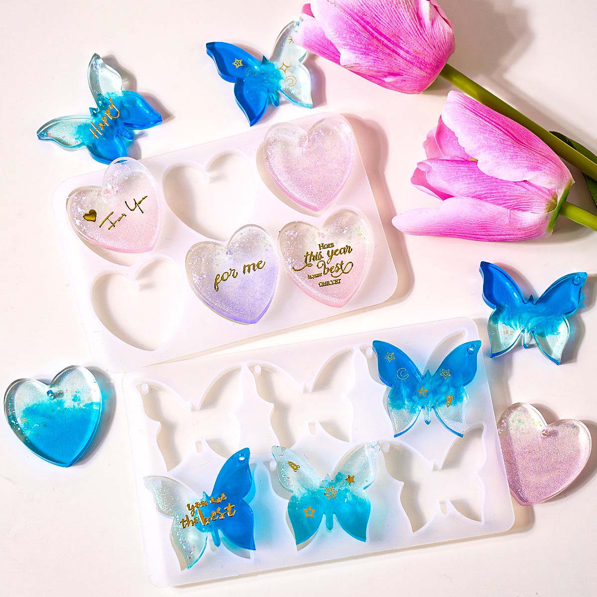 Six-hole with Holes Earring Si - Resin Art Tools recension och pris