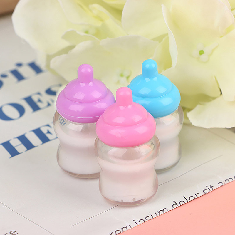 ●3PCS Dollhouse Baby Bottle Ac - Resin Art Baby recension och pris