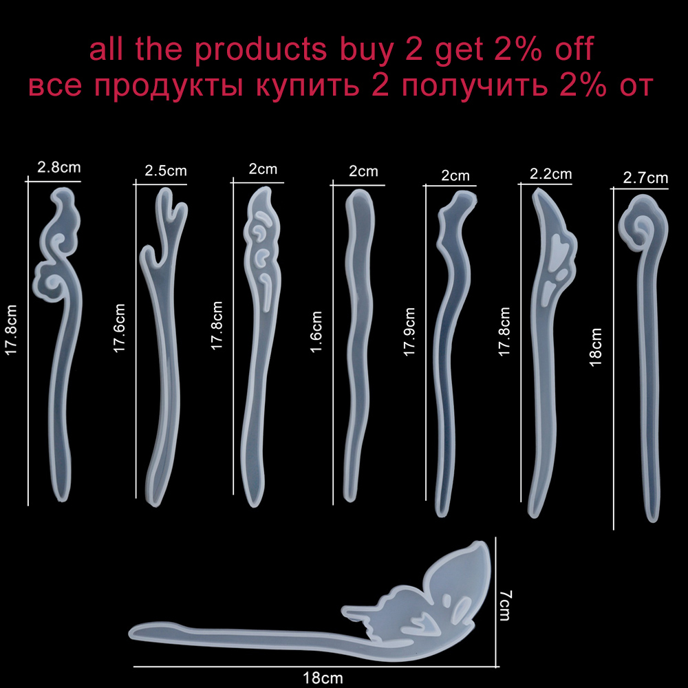 1Pcs Hairpin Hair Stick Silico - Resin Art Tool Kit recension och pris