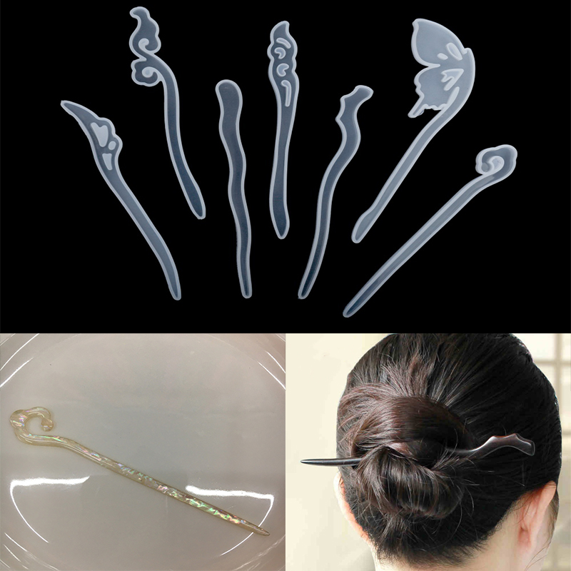 1Pcs Hairpin Hair Stick Silico - Resin Art Tool Kit recension och pris