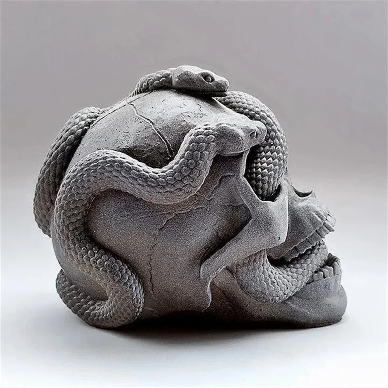 Hot Sale Skull Snake Head DIY  - Resin Art Heat Gun recension och pris