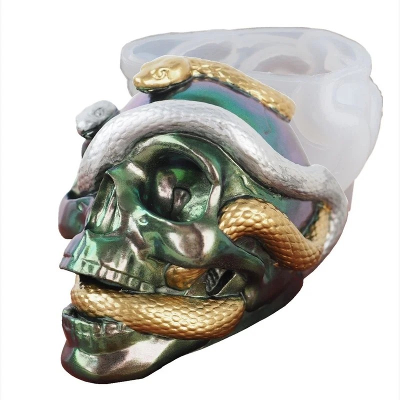 Hot Sale Skull Snake Head DIY  - Resin Art Heat Gun recension och pris