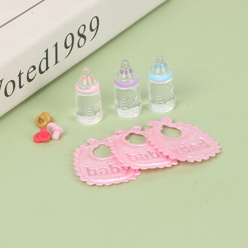 3PCS 1:12 Dolls House Miniatur - Resin Art Baby recension och pris