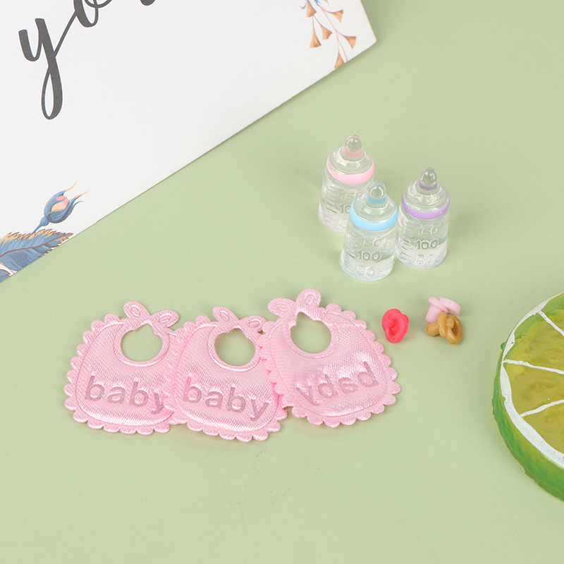 3PCS 1:12 Dolls House Miniatur - Resin Art Baby recension och pris