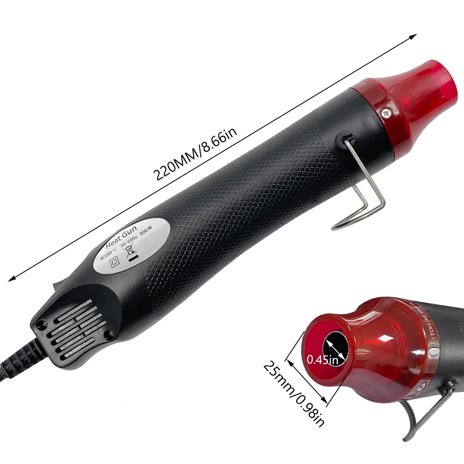 110V/220V US EU Standard Hot A - Resin Art Heat Gun recension och pris
