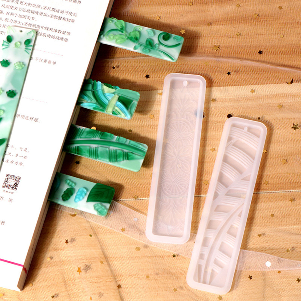 Leaves Bookmark Silicone Mold  - Resin Art Tool Kit recension och pris