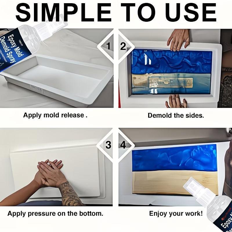 Epoxy Mold Demold Spray Resin  - Release Spray Silicone recension och pris