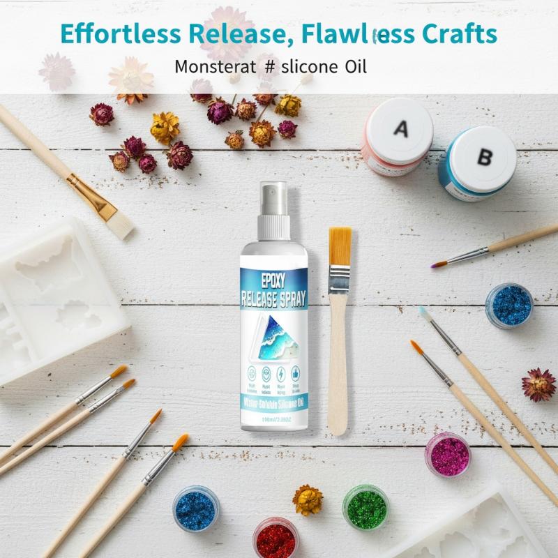 Epoxy Mold Demold Spray Non To - Release Spray Silicone recension och pris