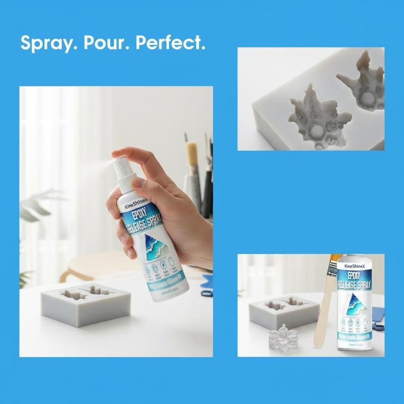 Epoxy Mold Demold Spray Non To - Release Spray Silicone recension och pris
