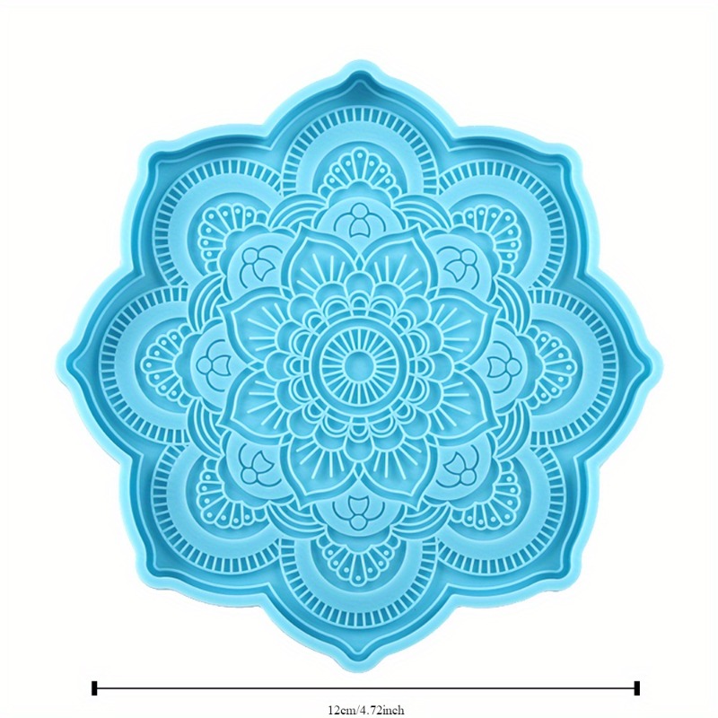 Mandala Coaster Silicone Mold  - Resin Art Tool Kit recension och pris