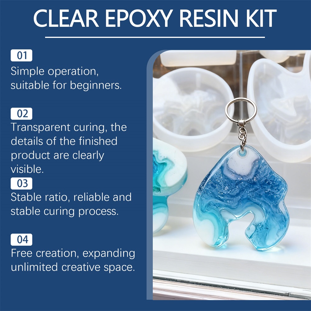 DIY Crystals Clear Epoxys Resi - Resin Art And Jewelry recension och pris