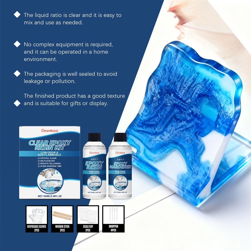 DIY Crystals Clear Epoxys Resi - Resin Art And Jewelry recension och pris