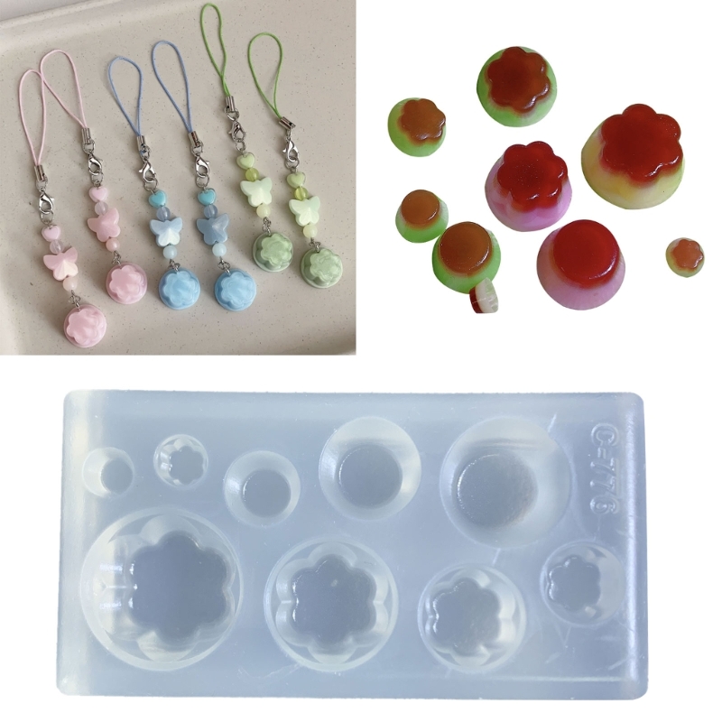 Cute Pudding Shape Silicone Mo - Resin Art Tool Kit recension och pris