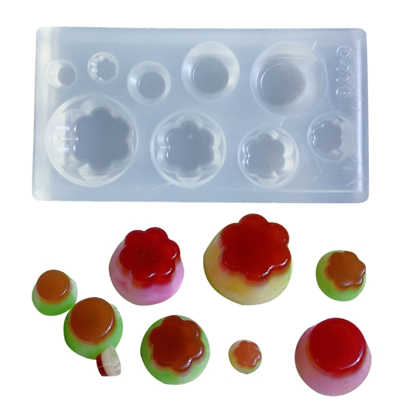 Cute Pudding Shape Silicone Mo - Resin Art Tool Kit recension och pris