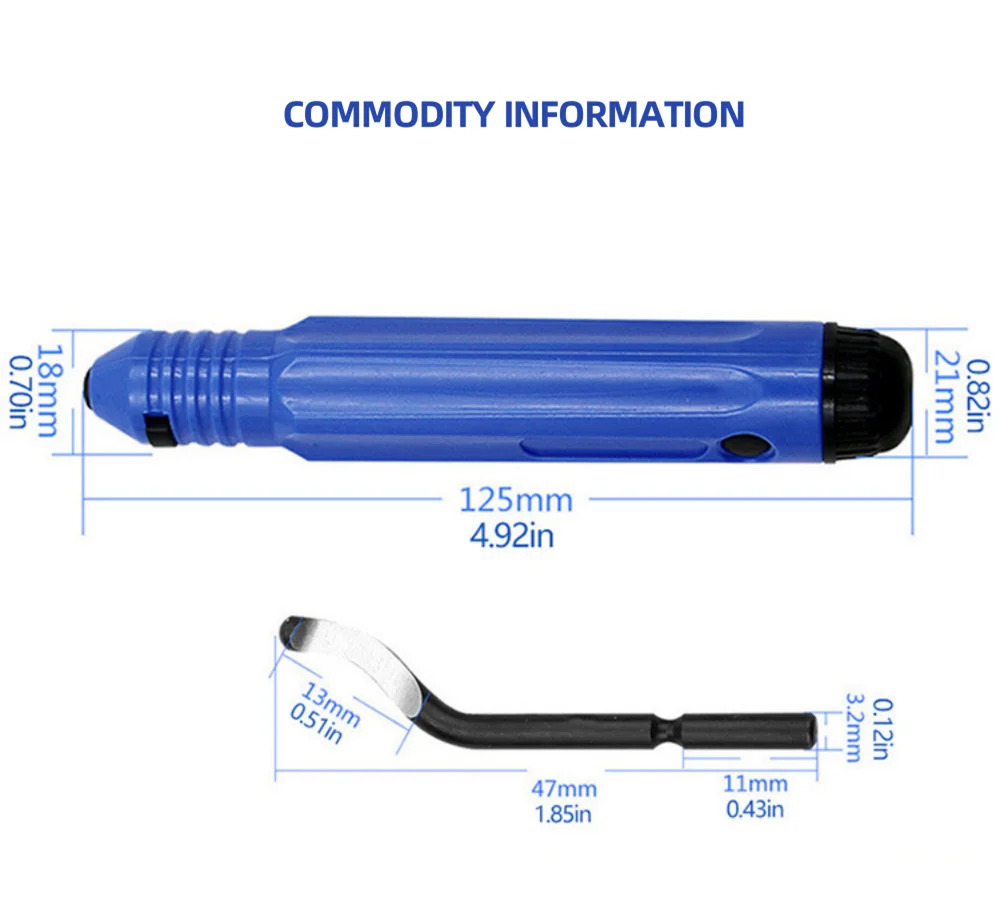 Blades High-Speed Steel Deburr - Resin Art Tool Kit recension och pris