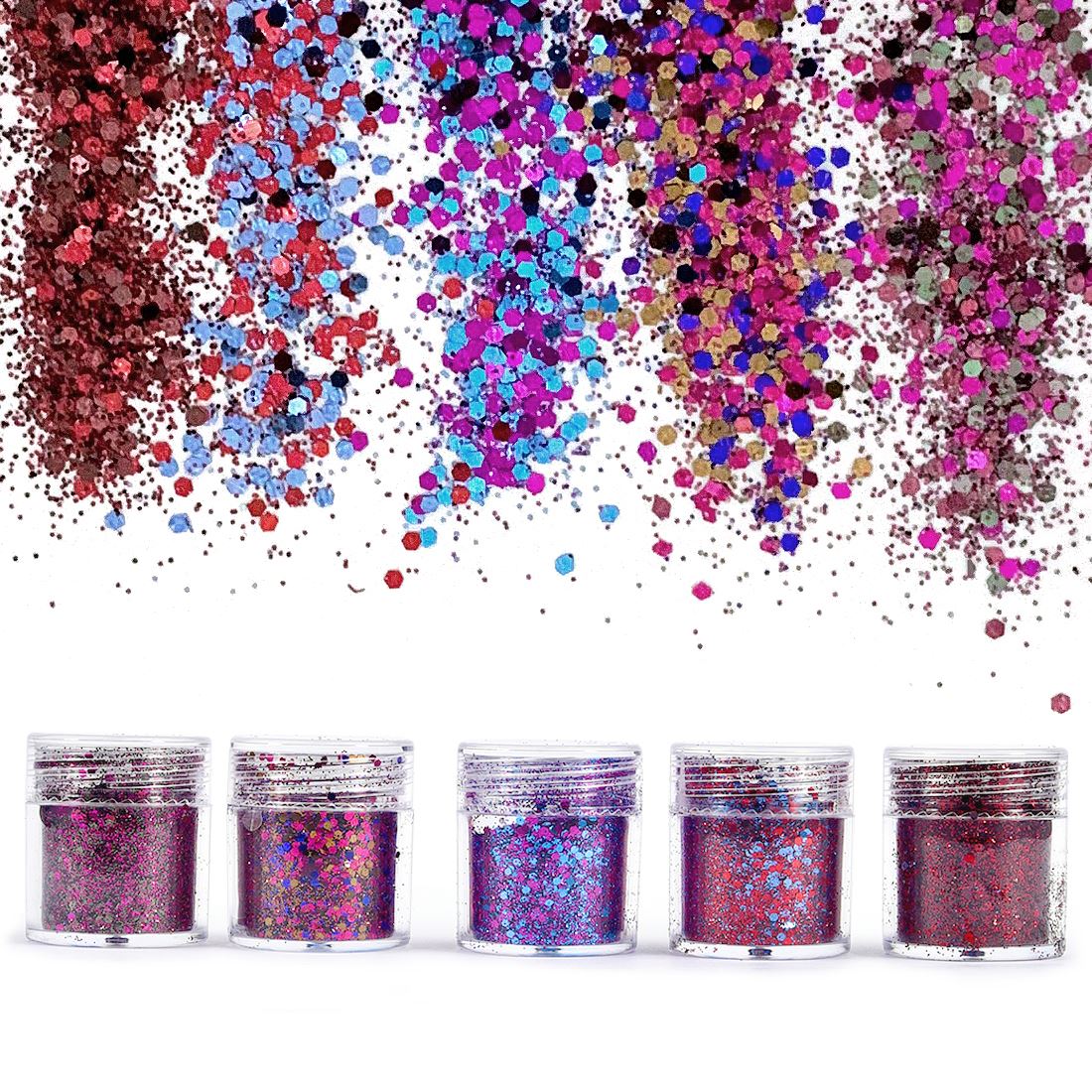 4/5 bottles Dreamlike Glitter  - Resin Art And Jewelry recension och pris