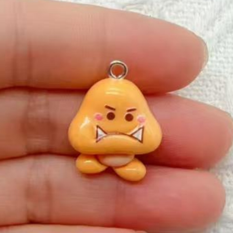 10pcs resin cartoon pendant, D - Resin Art Handmade recension och pris