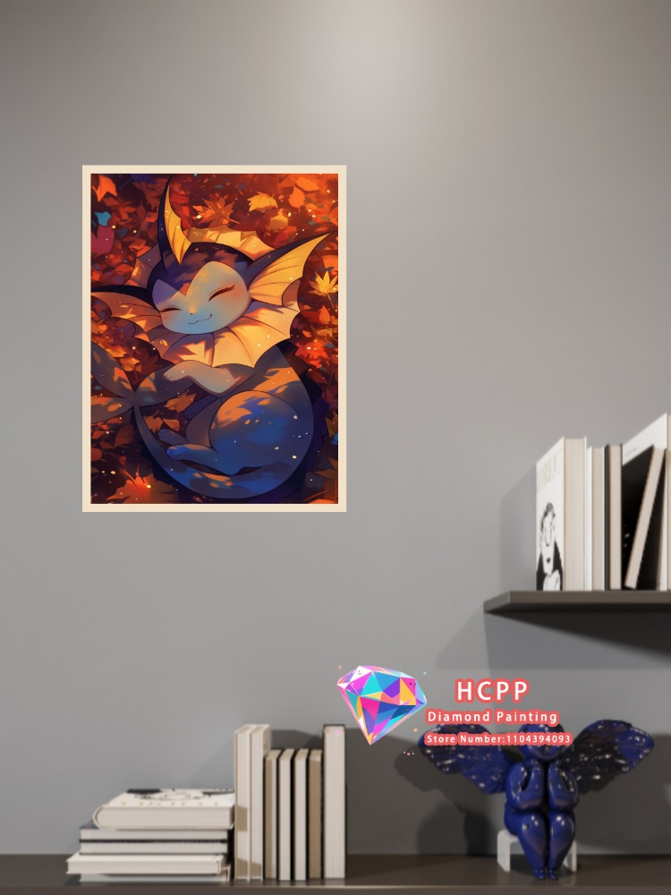 1pc frameless Cartoon Pokemon  - Resin Art Products recension och pris