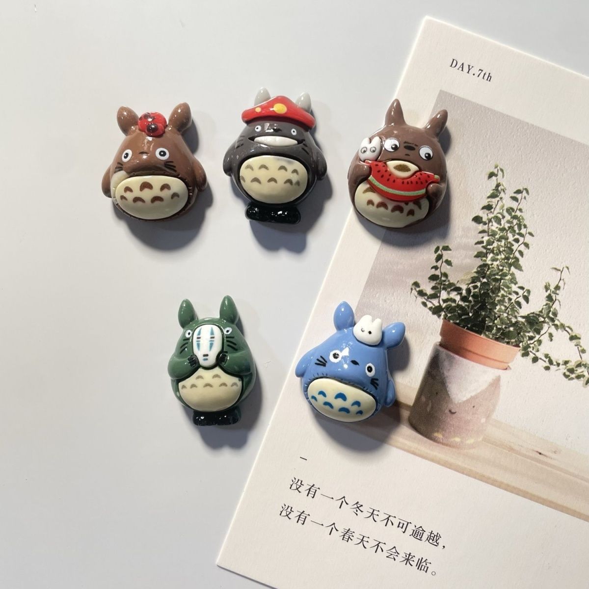 Totoro Anime Resin Fridge Magn - Resin Art Toys recension och pris
