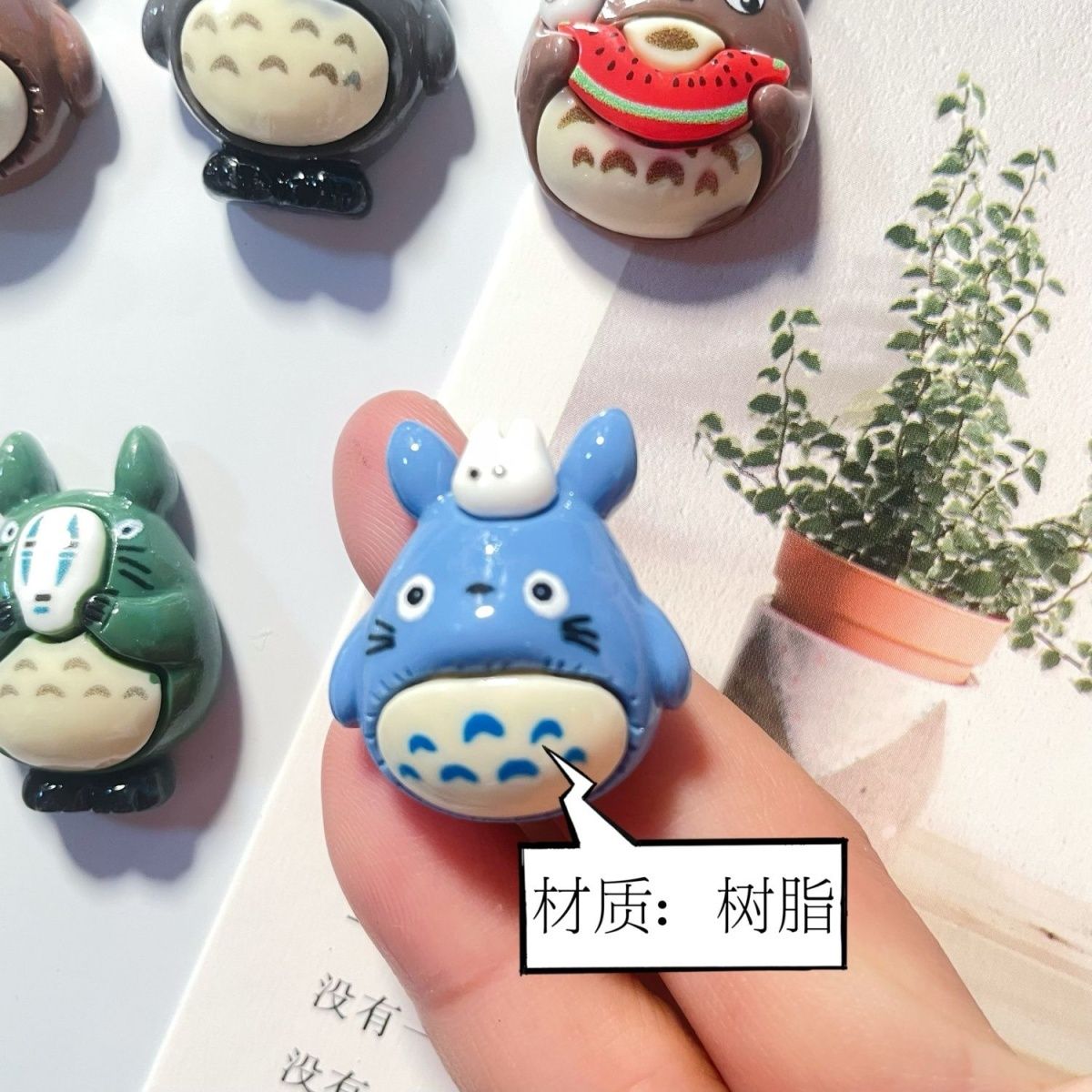 Totoro Anime Resin Fridge Magn - Resin Art Toys recension och pris